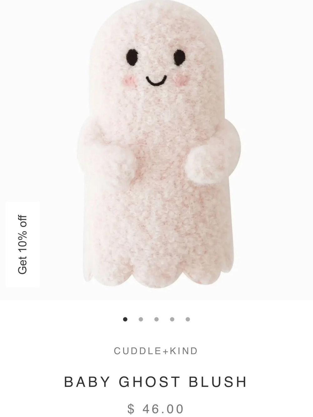 Cuddle & Kind Baby Ghost